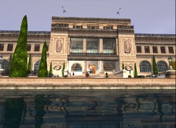 Big gallery in Second life